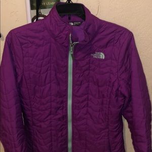 Purple North Face Jacket